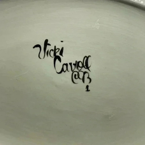 Vintage Vicki Carroll ‘Tis the Season Platter - Picture 5 of 5